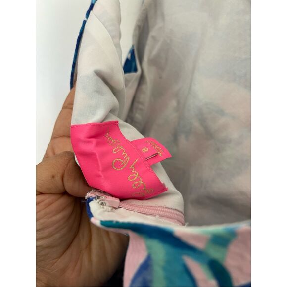 LILLY PULITZER Mila Shift Dress Size 8 - Picture 5 of 6